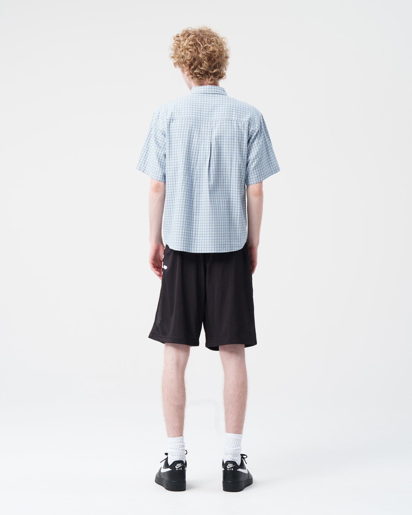 B Logo Mesh Short