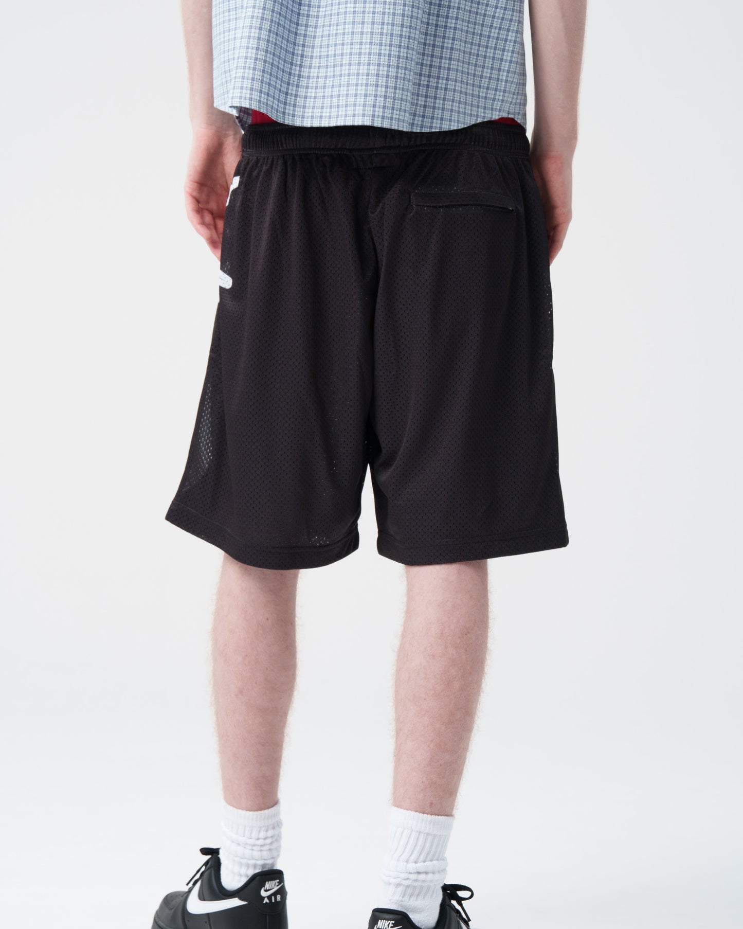 B Logo Mesh Short