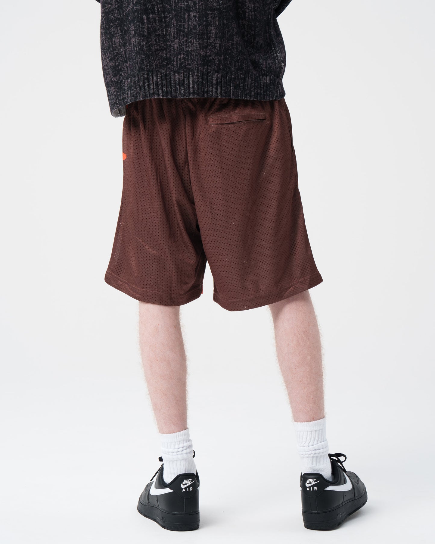 B Logo Mesh Short