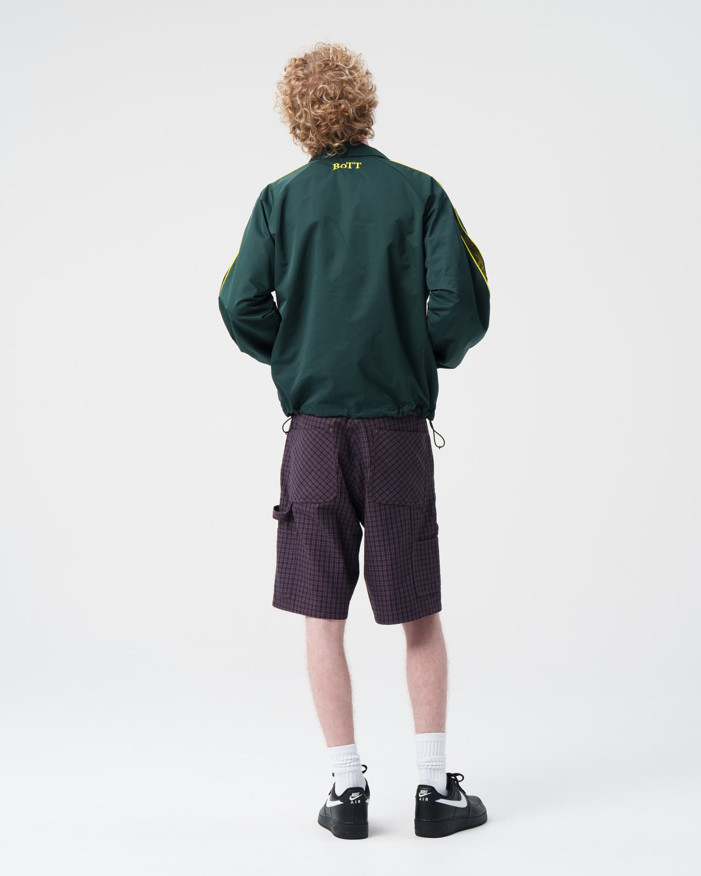 Plaid Double Knee Short