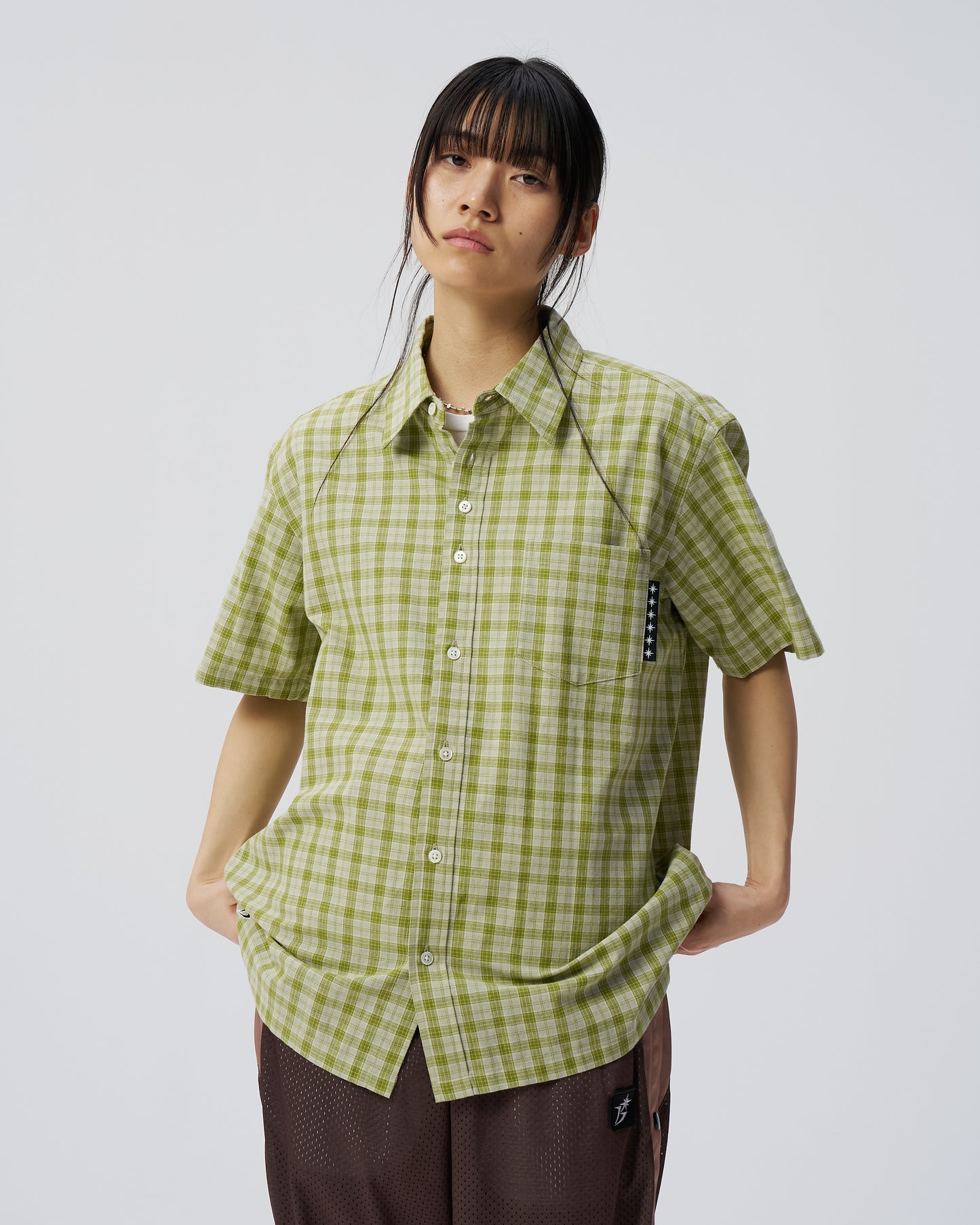 Plaid S/S Shirt