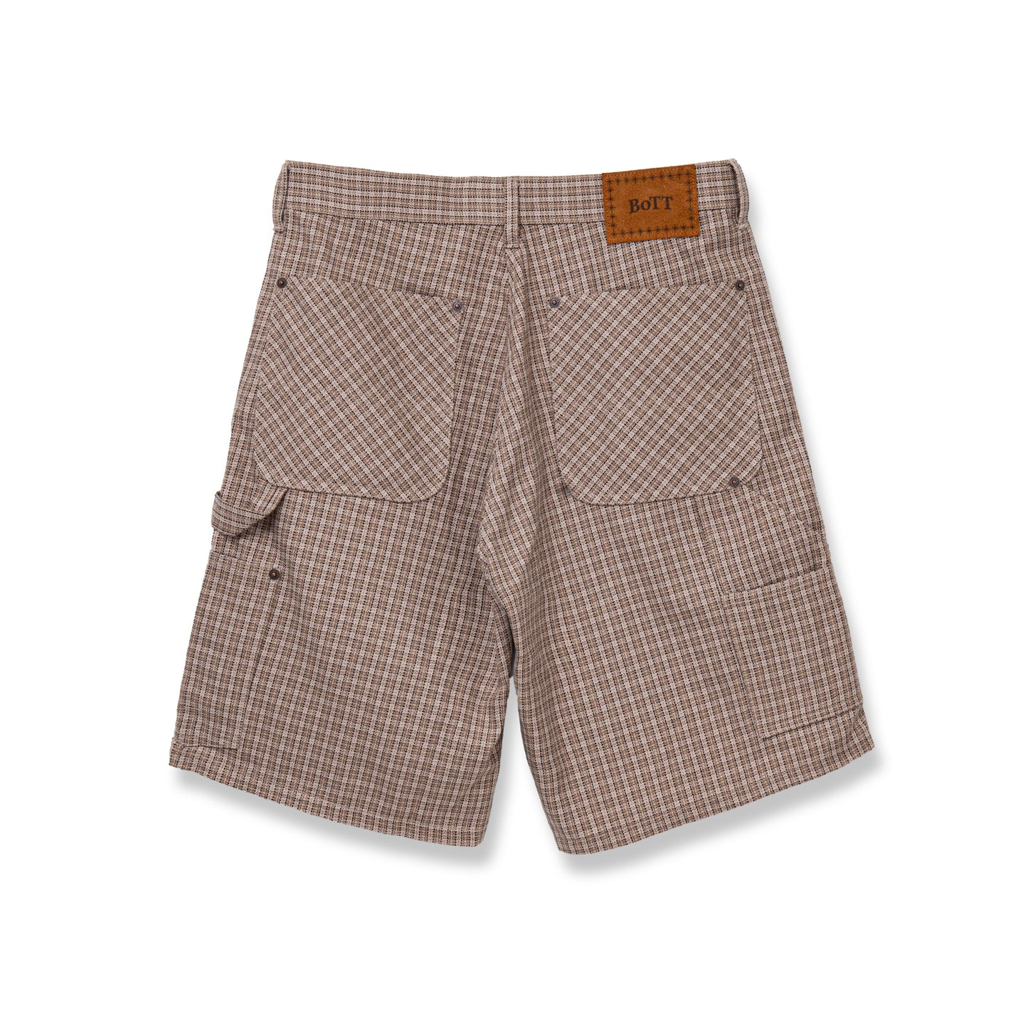 Plaid Double Knee Short