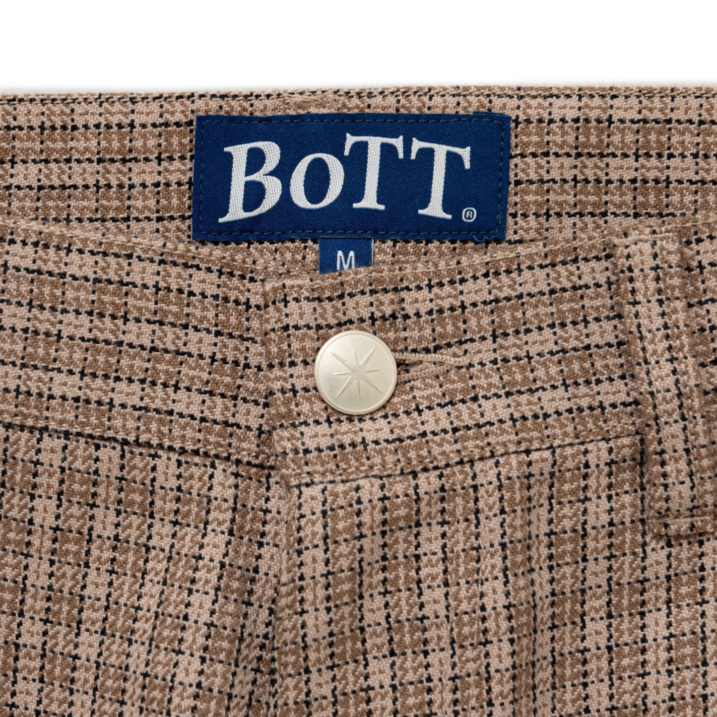 Plaid Double Knee Short