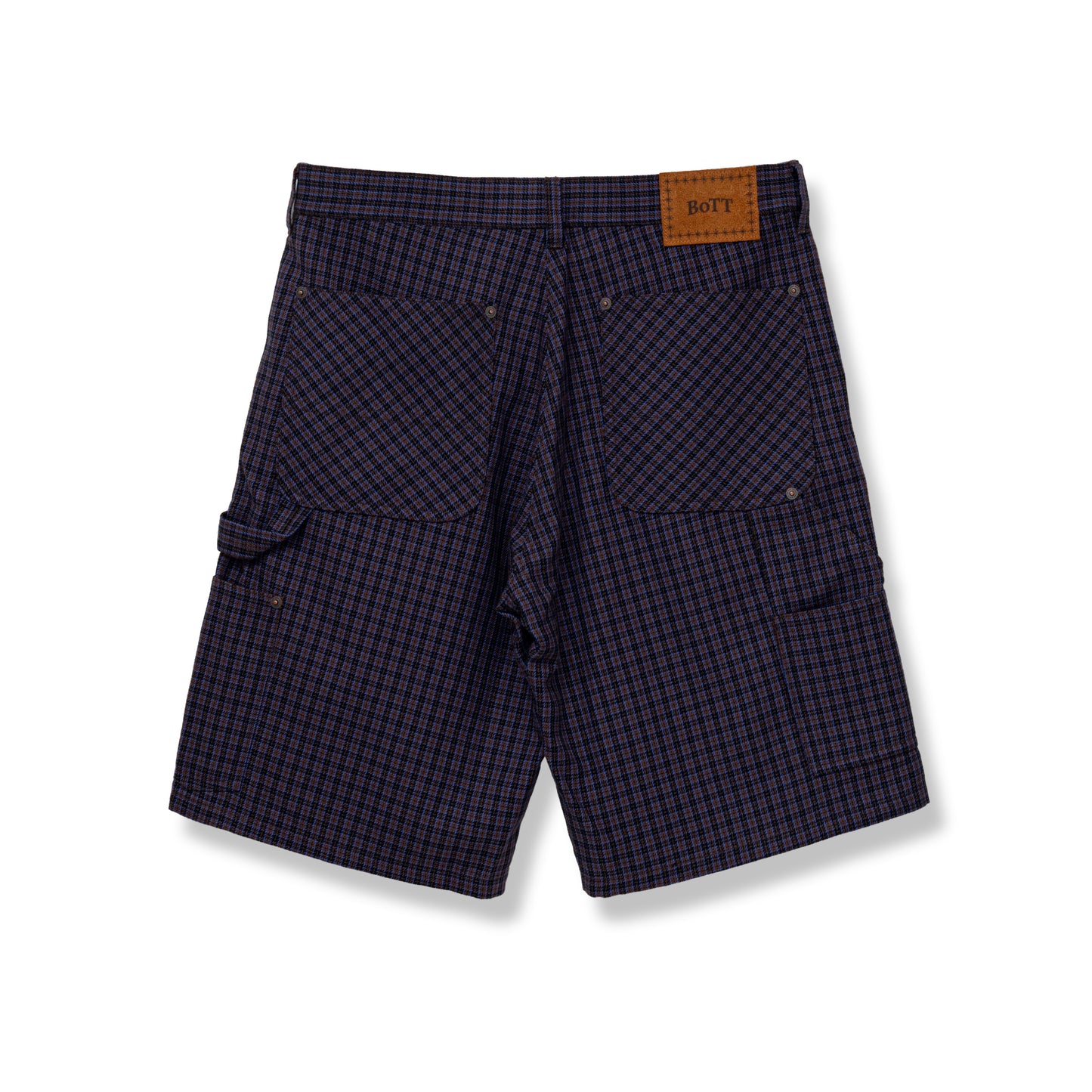 Plaid Double Knee Short