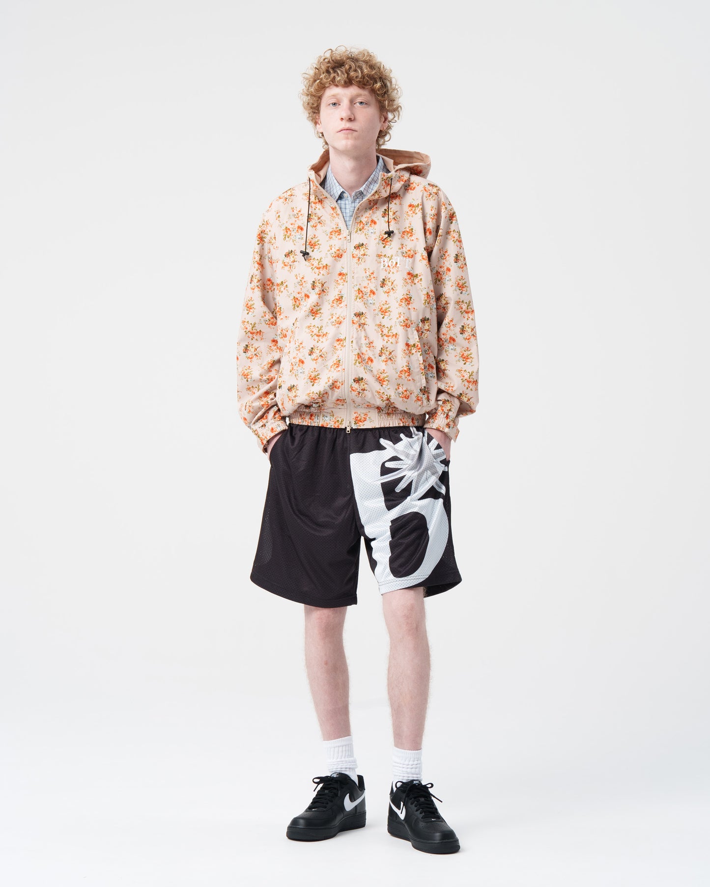 Flower Hooded Jacket