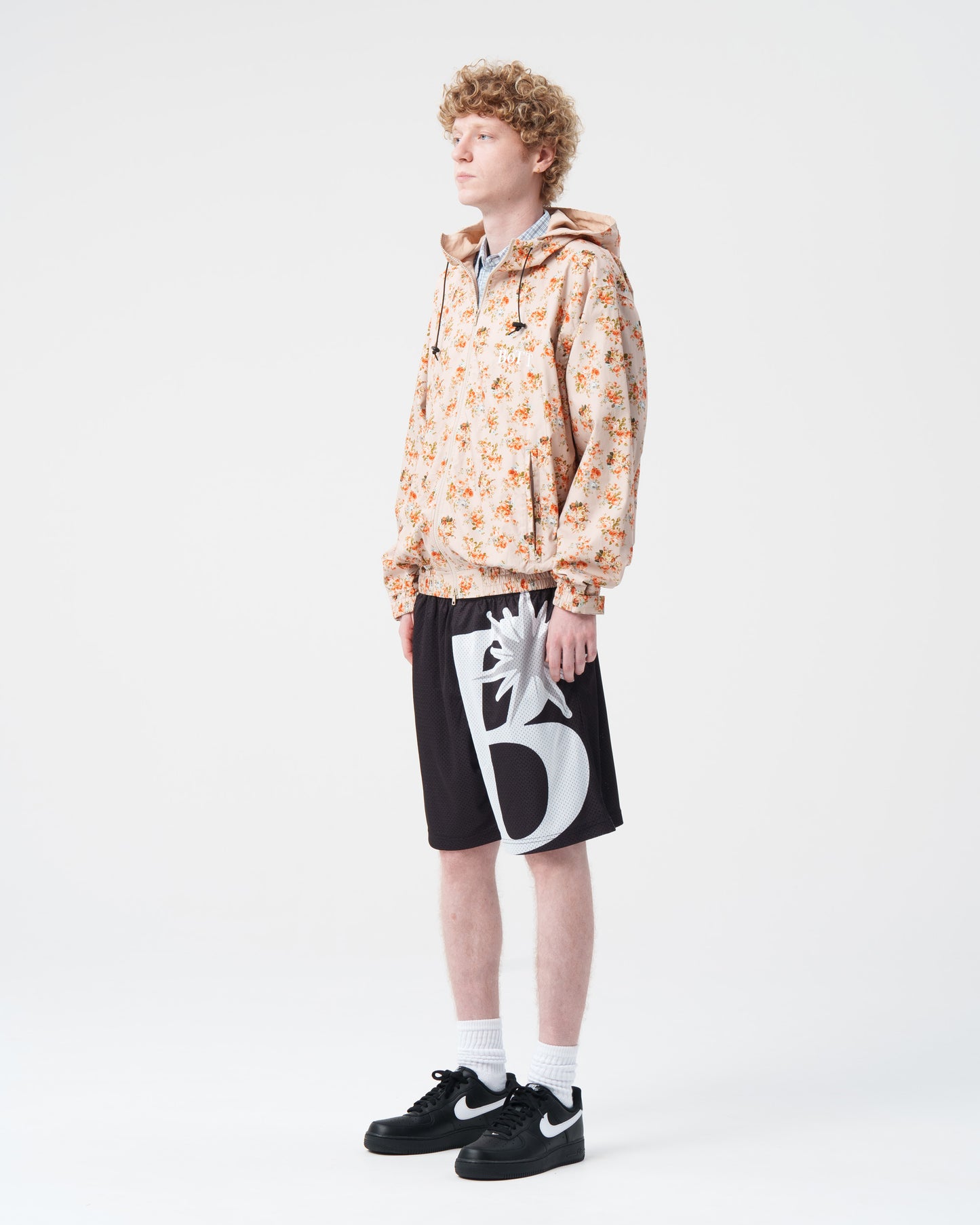 Flower Hooded Jacket