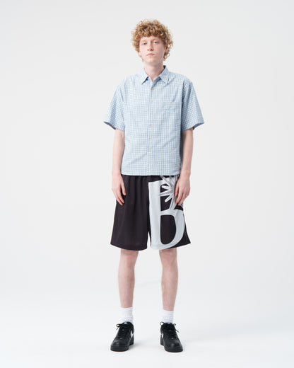 B Logo Mesh Short