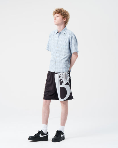B Logo Mesh Short