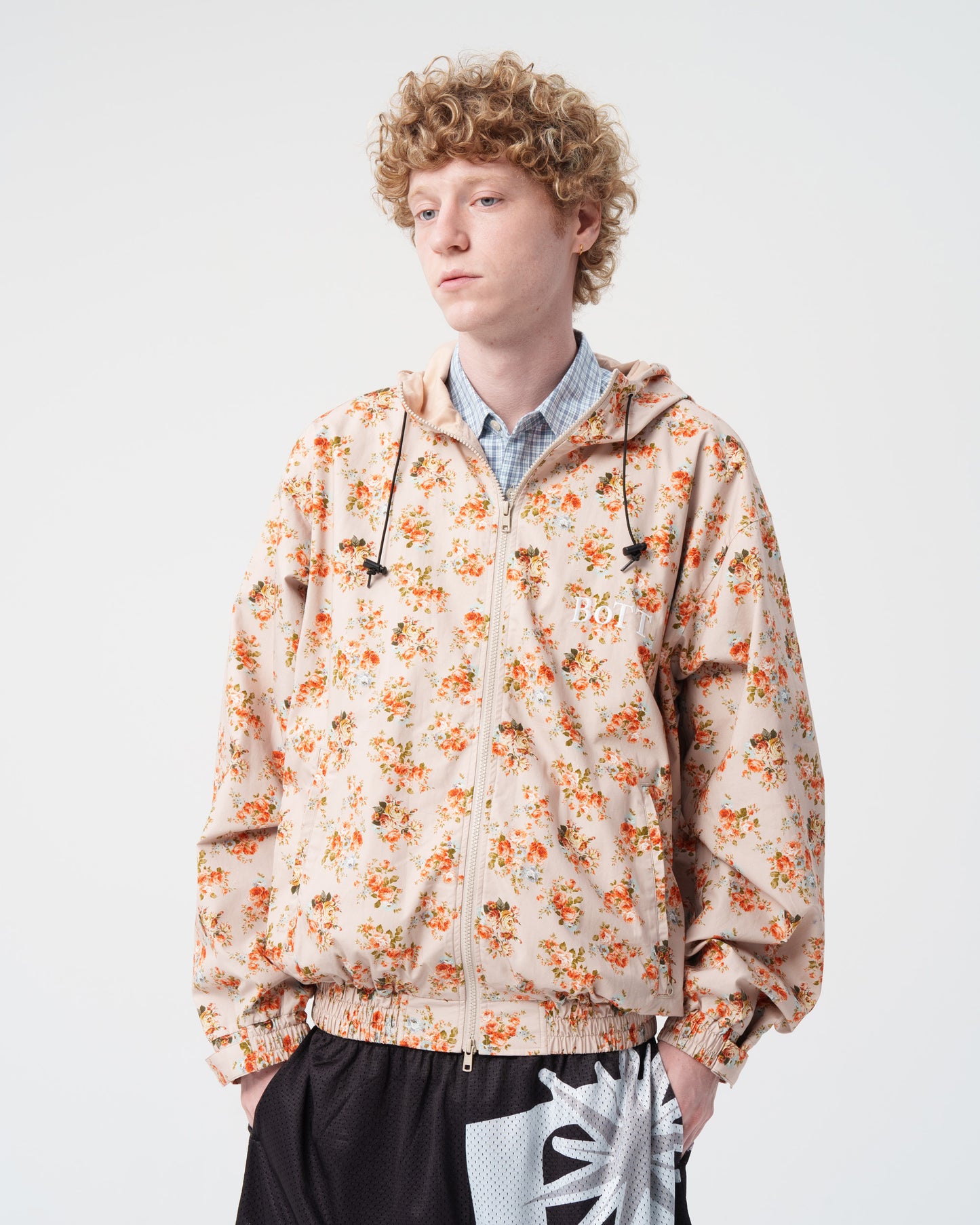 Flower Hooded Jacket