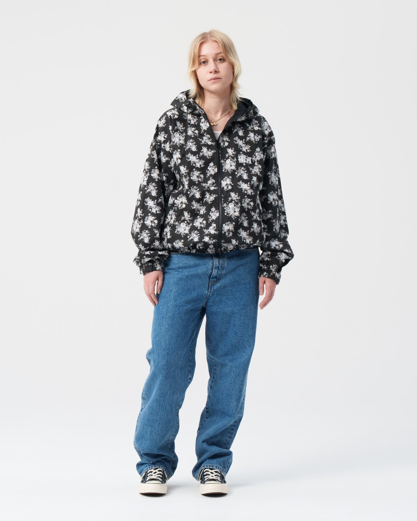 Flower Hooded Jacket