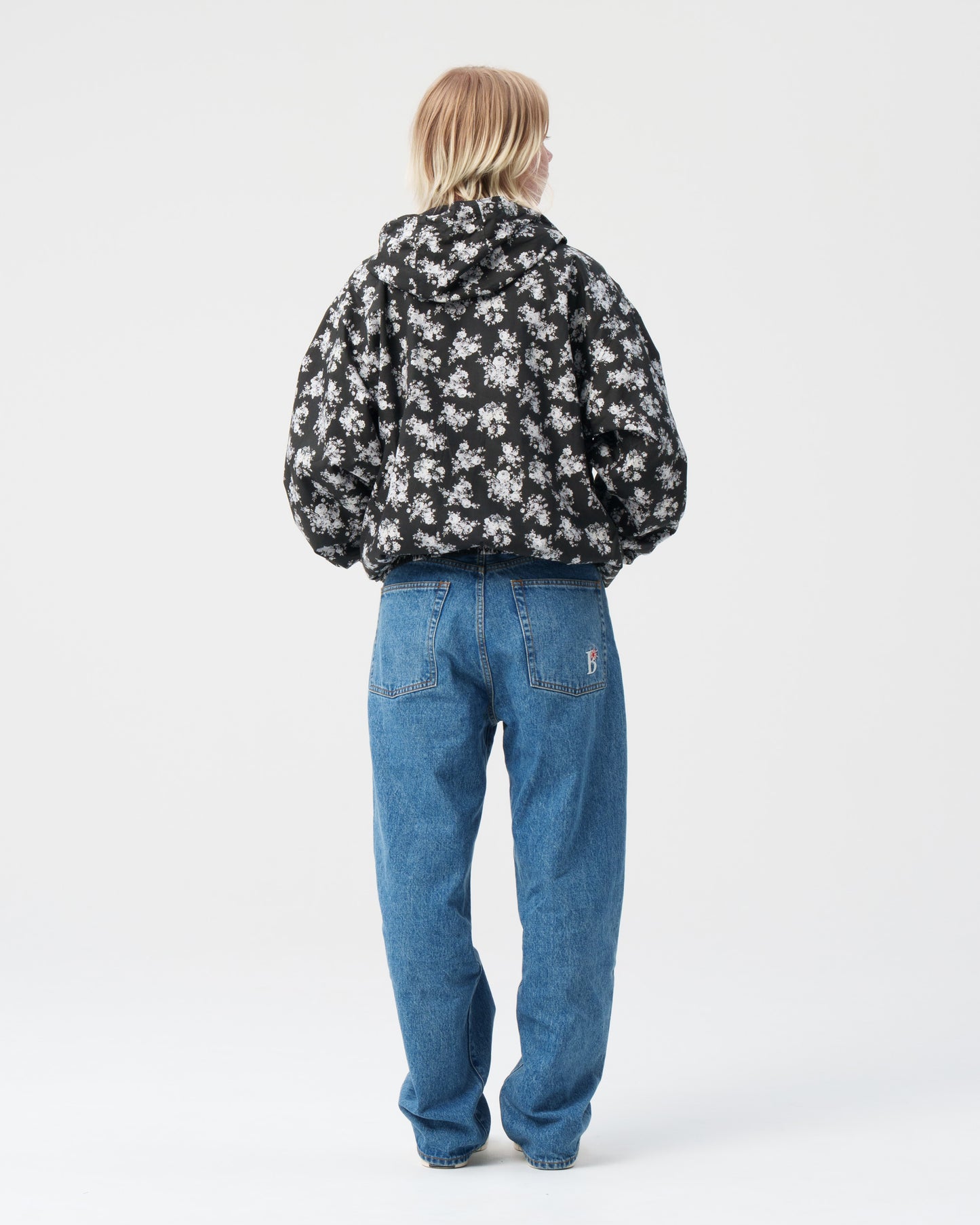Flower Hooded Jacket