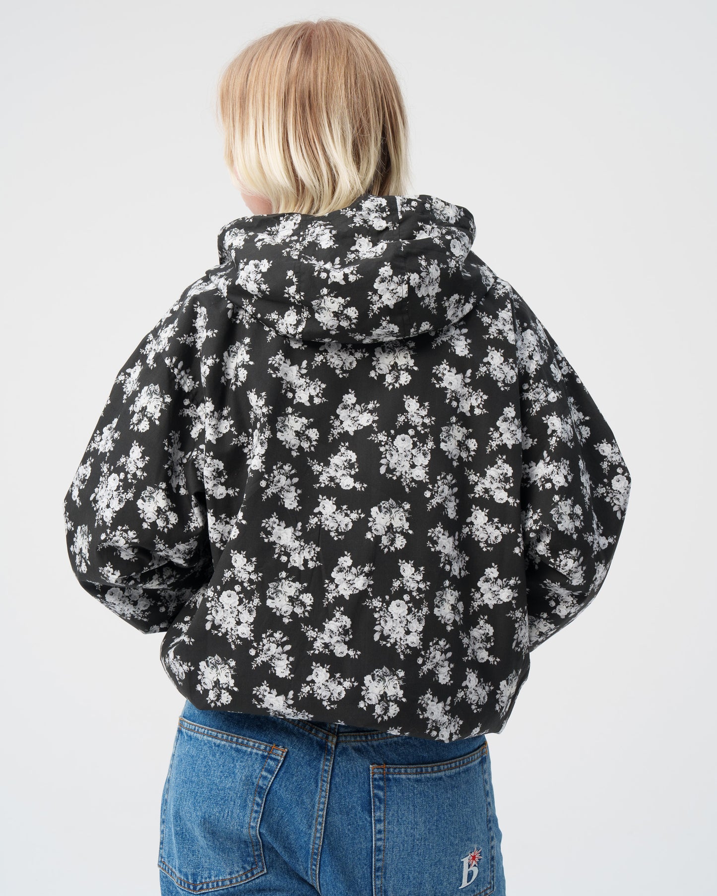 Flower Hooded Jacket