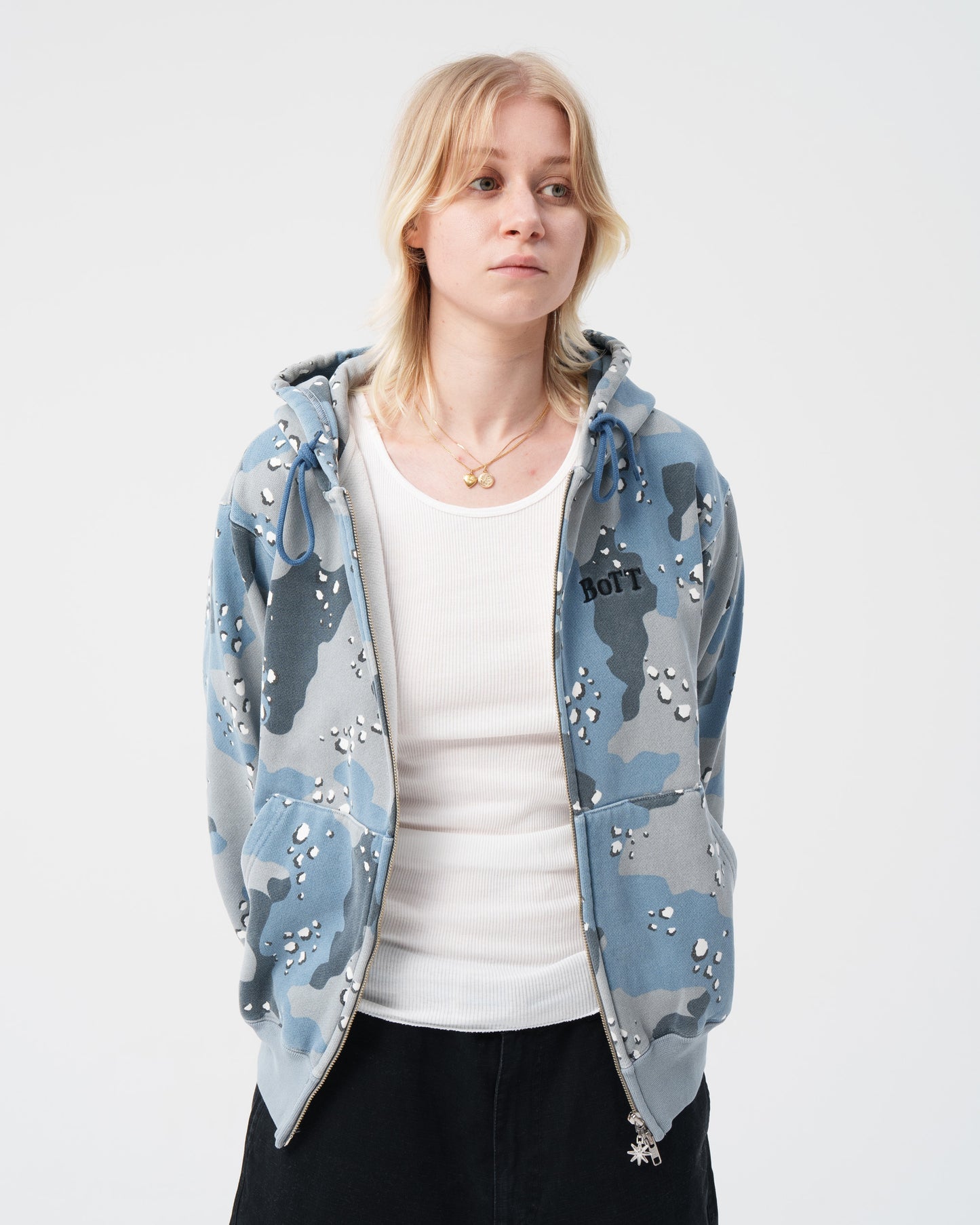 Desert Camo Zip Hoodie
