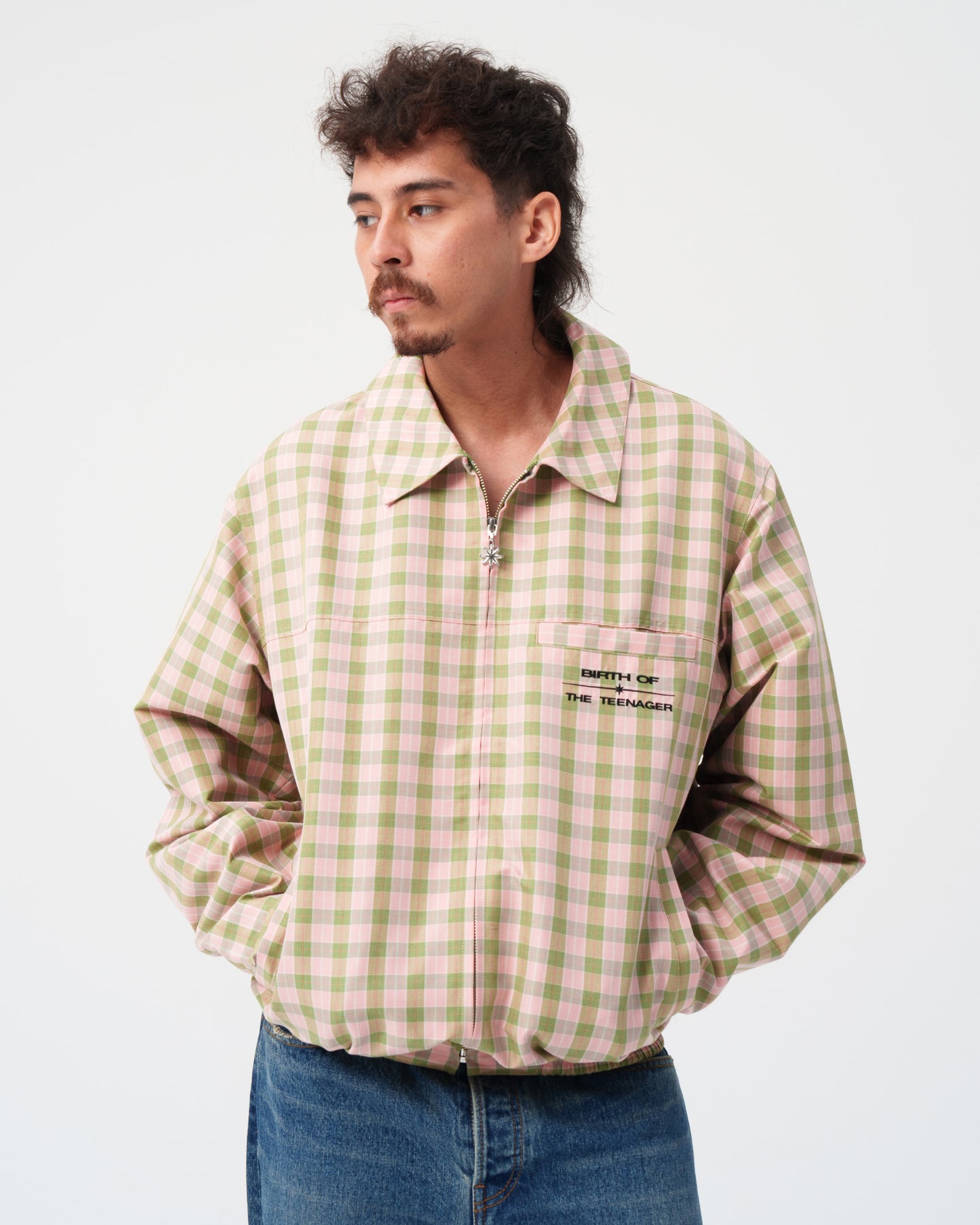 Plaid Work Jacket