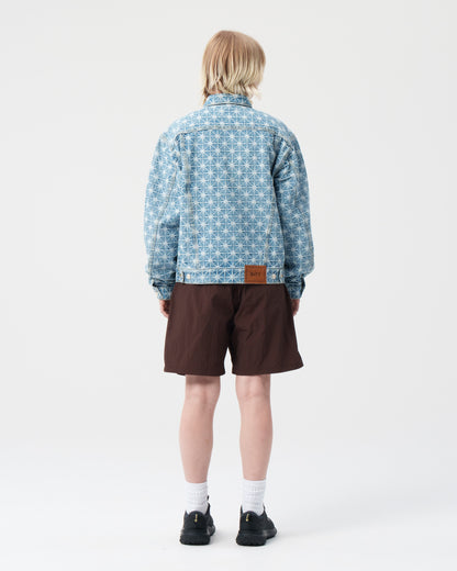 Sparkle Monogram Denim Jacket