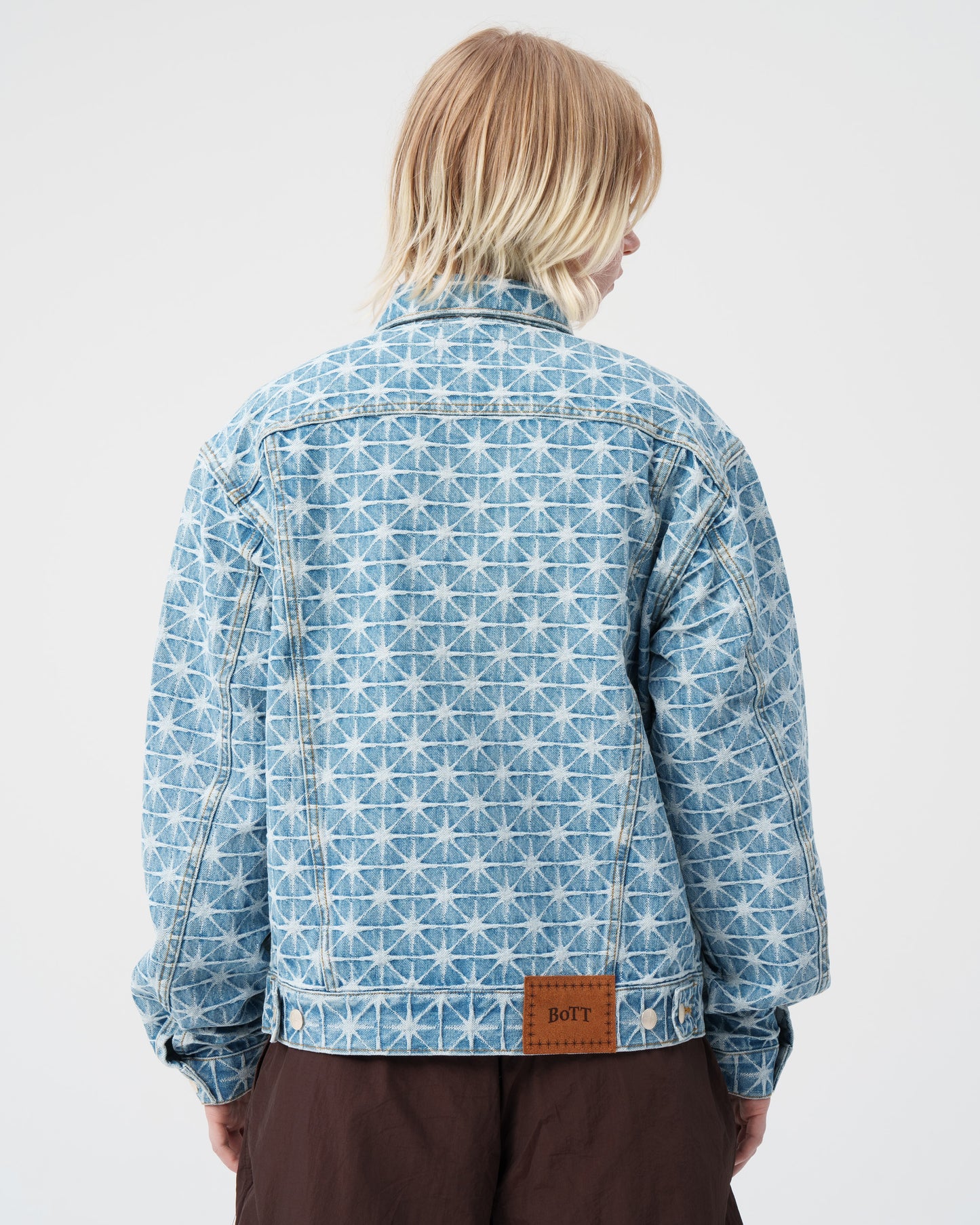 Sparkle Monogram Denim Jacket