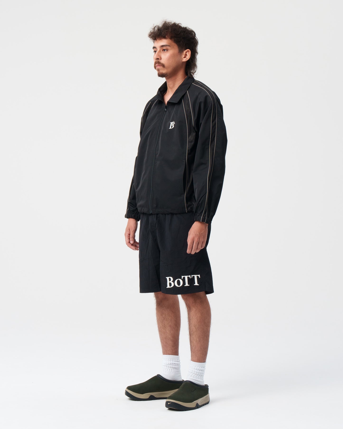 Mesh Panel Track Jacket