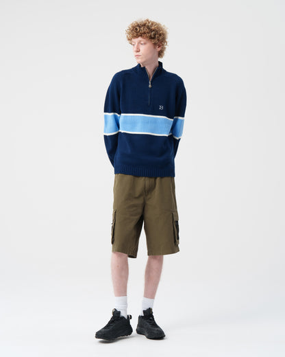 Half-Zip Drivers Knit
