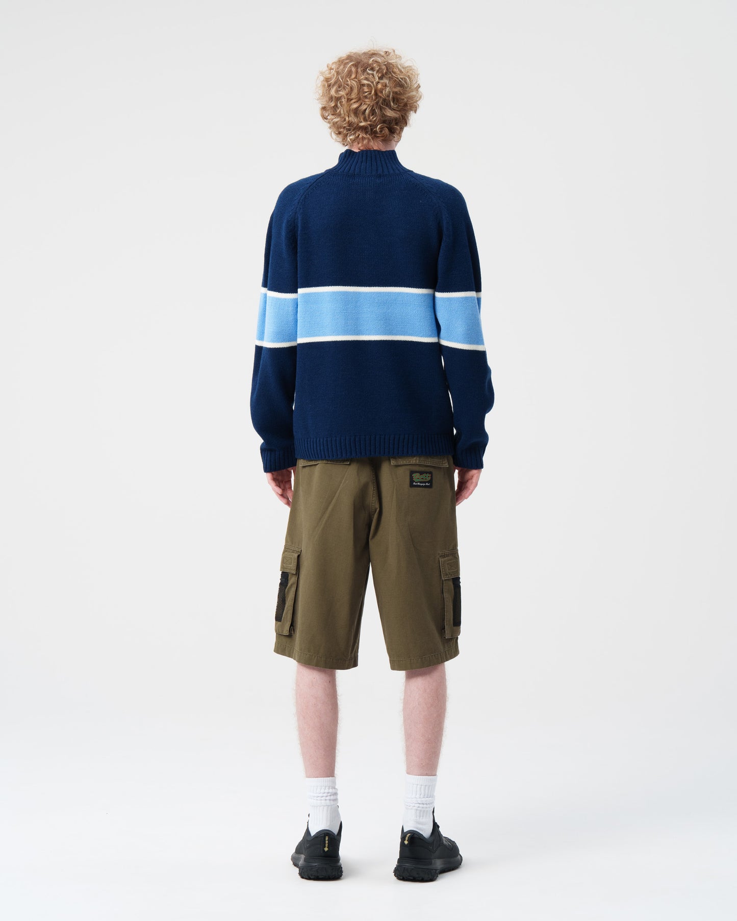 Half-Zip Drivers Knit