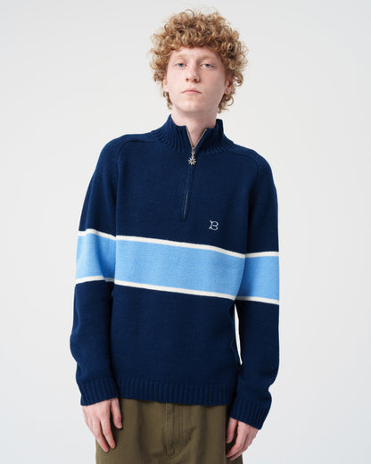 Half-Zip Drivers Knit