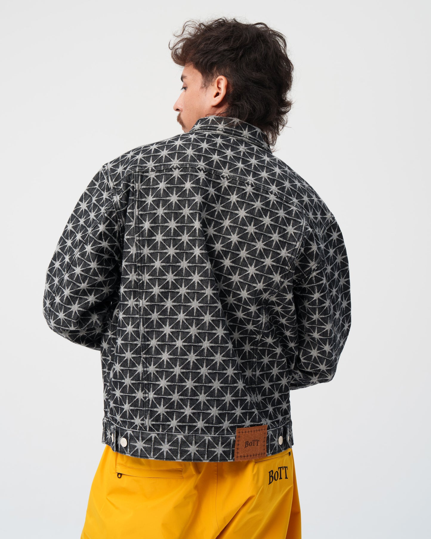 Sparkle Monogram Denim Jacket