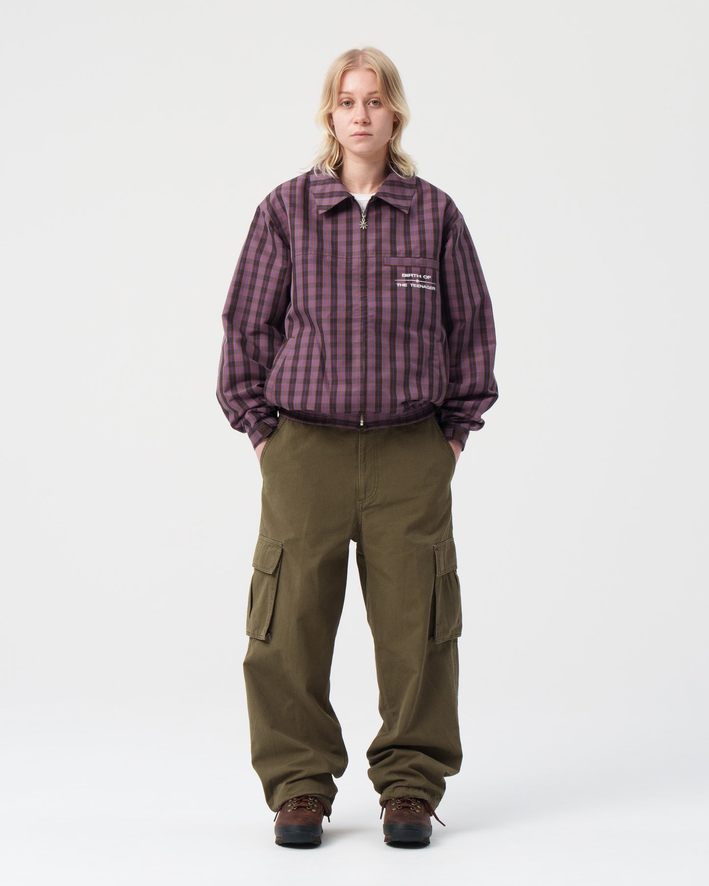 Plaid Work Jacket