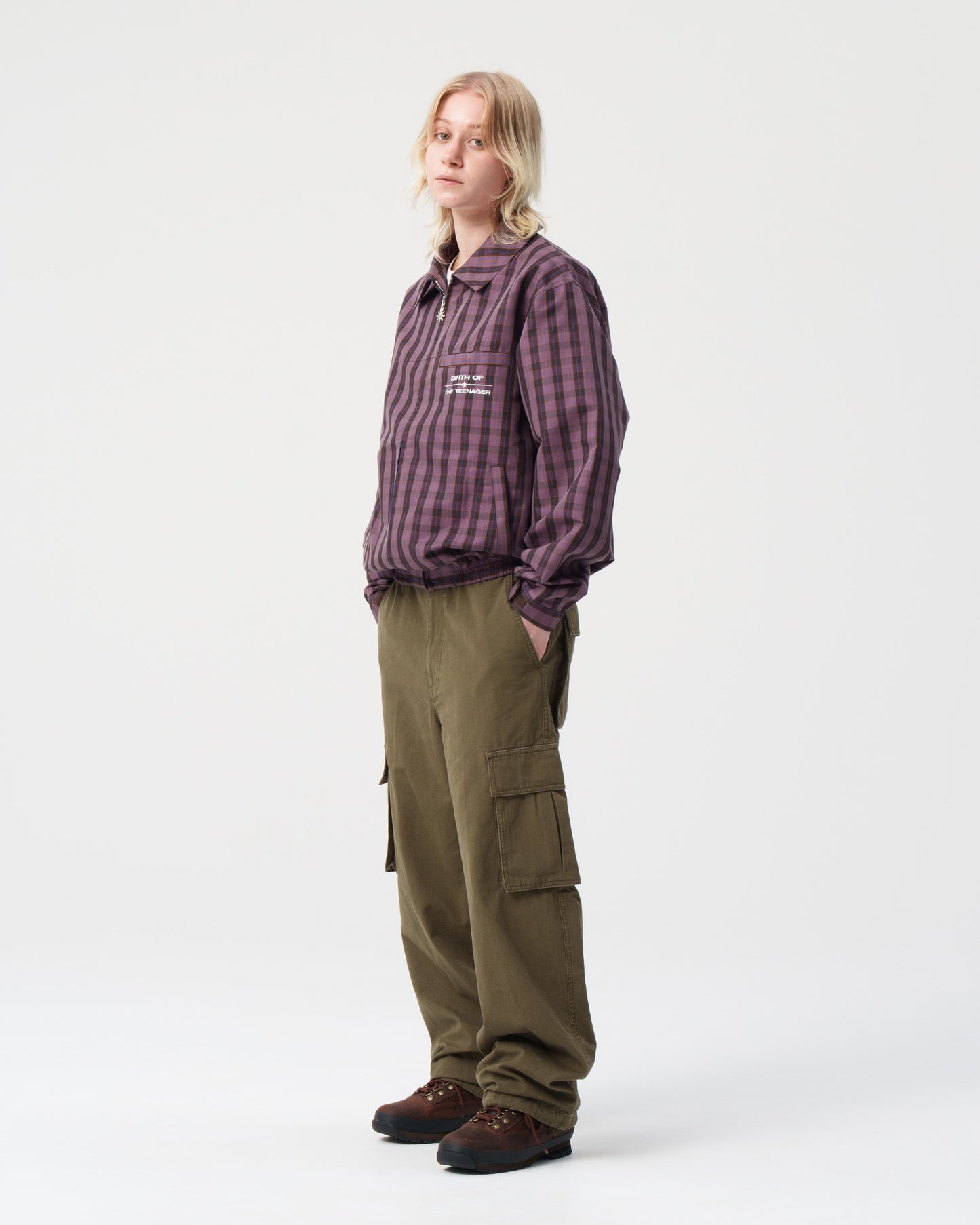 Plaid Work Jacket