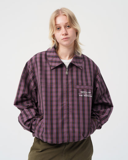 Plaid Work Jacket