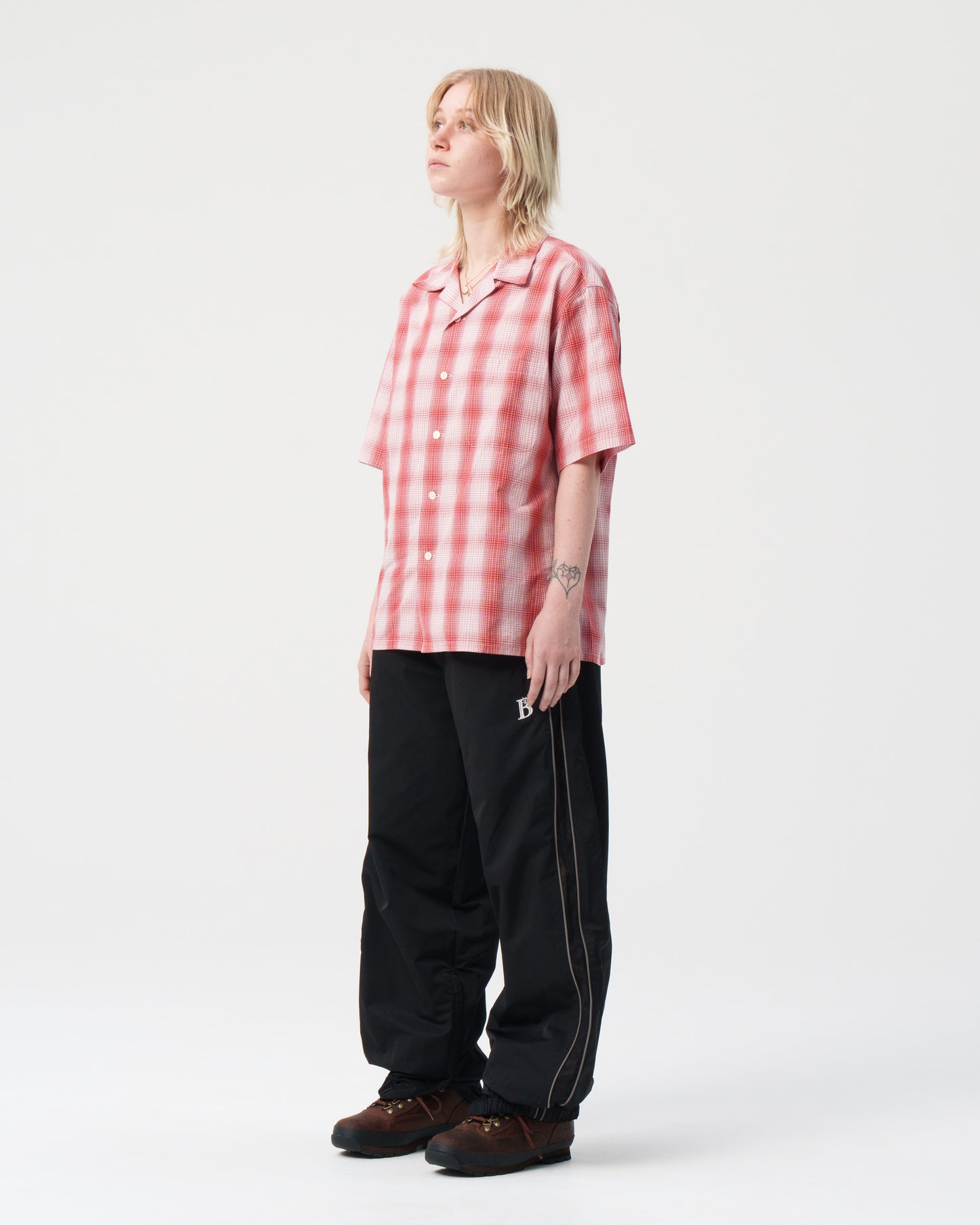 Mesh Panel Track Pant