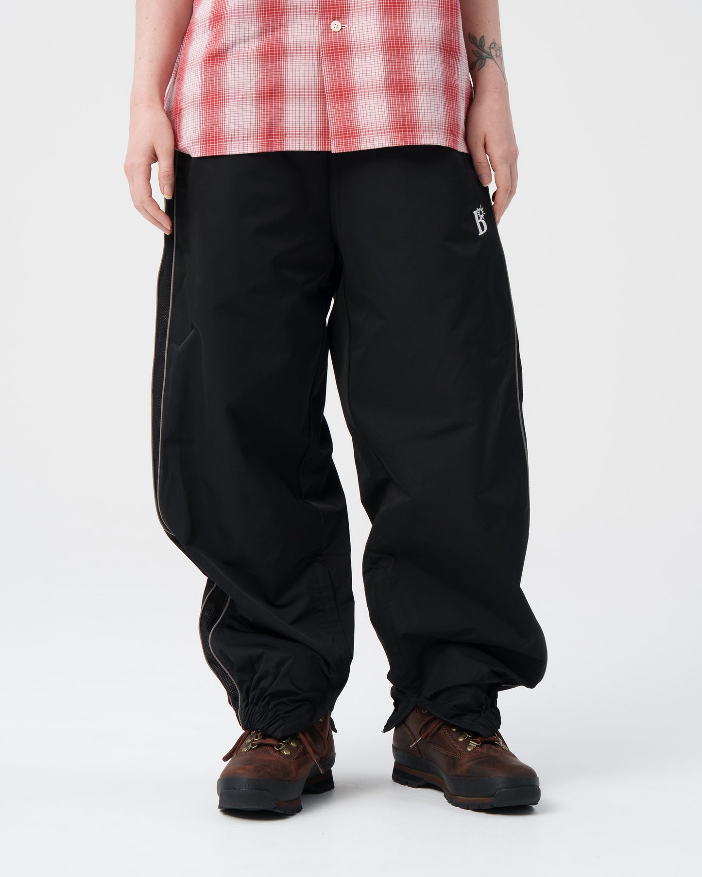 Mesh Panel Track Pant