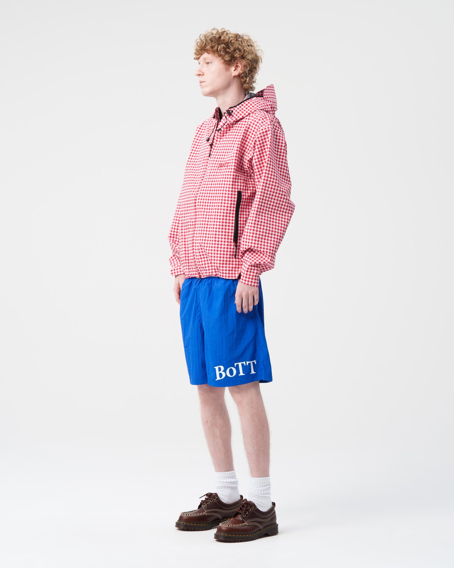 Gingham Shell Jacket