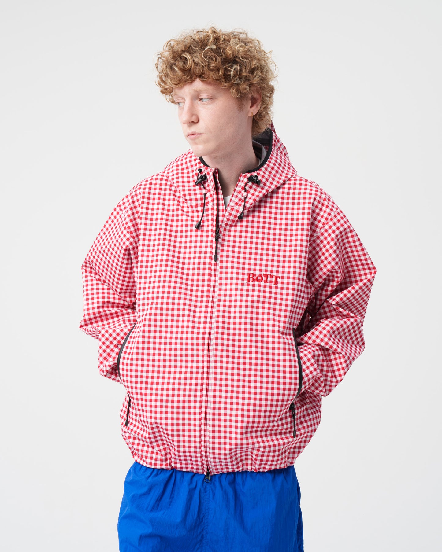 Gingham Shell Jacket