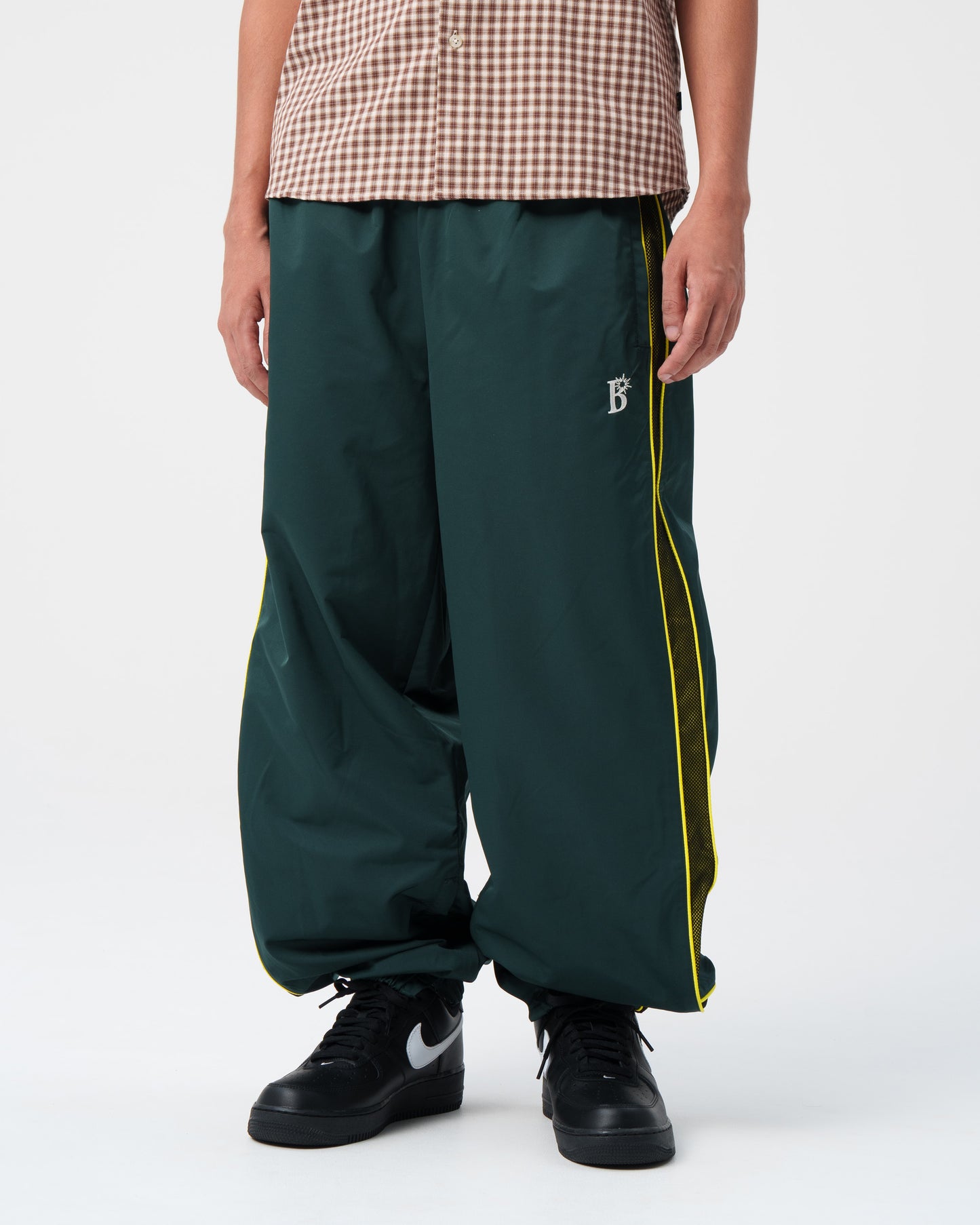 Mesh Panel Track Pant
