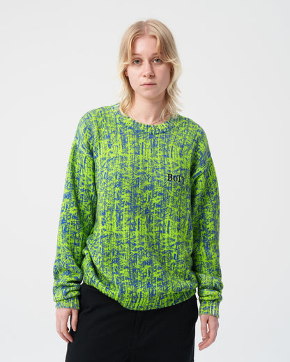 Bamboo Camo Printed Sweater