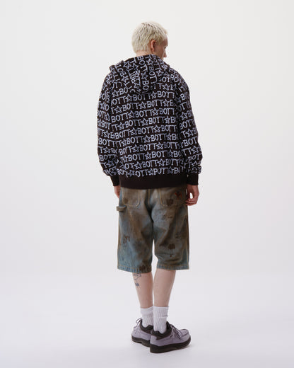 Bones Zip Hoodie