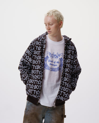 Bones Zip Hoodie