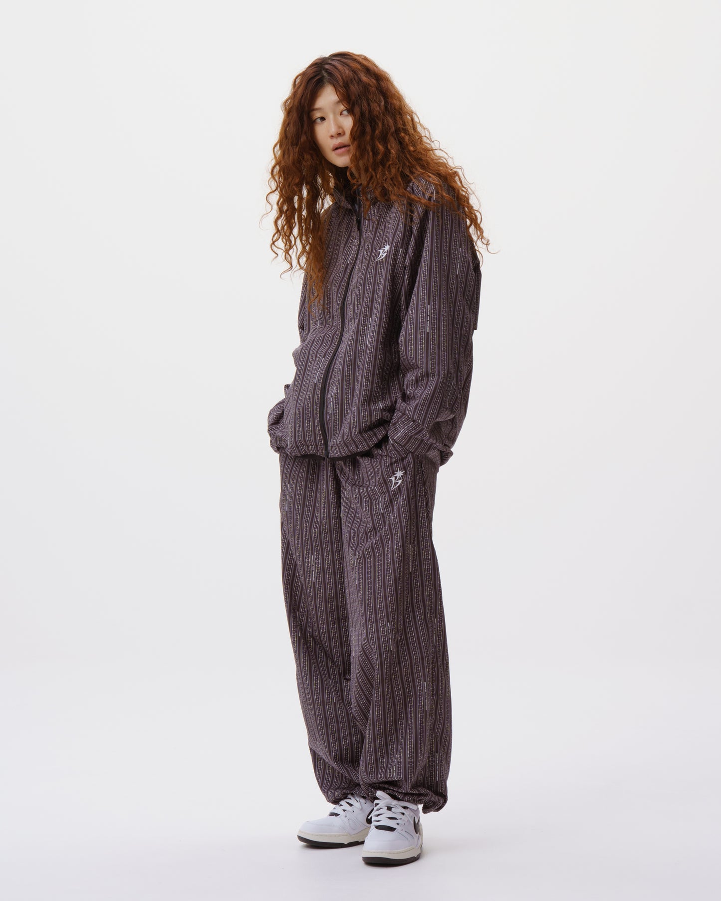 Lightweight Striped Track Jacket