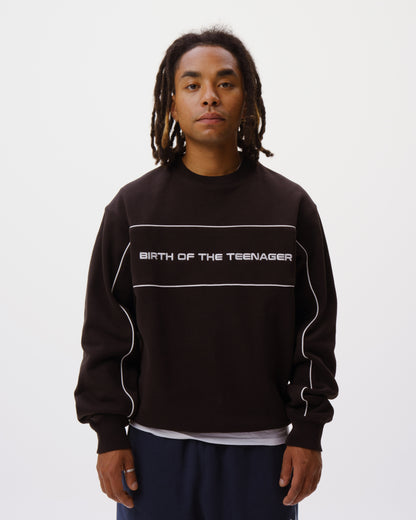 Paneled Crewneck