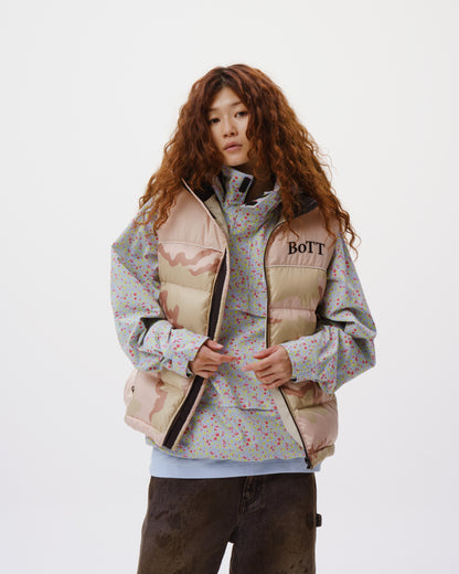 B Logo Down Vest