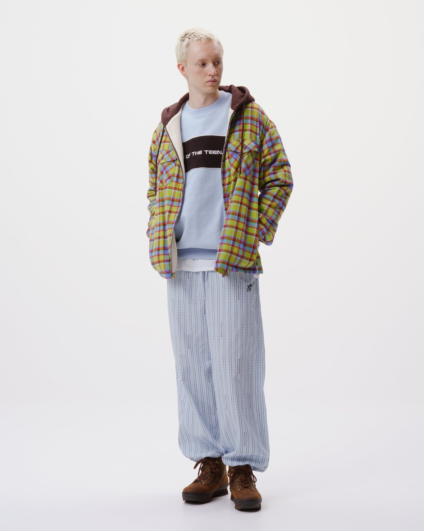 Hooded Flannel Shirt