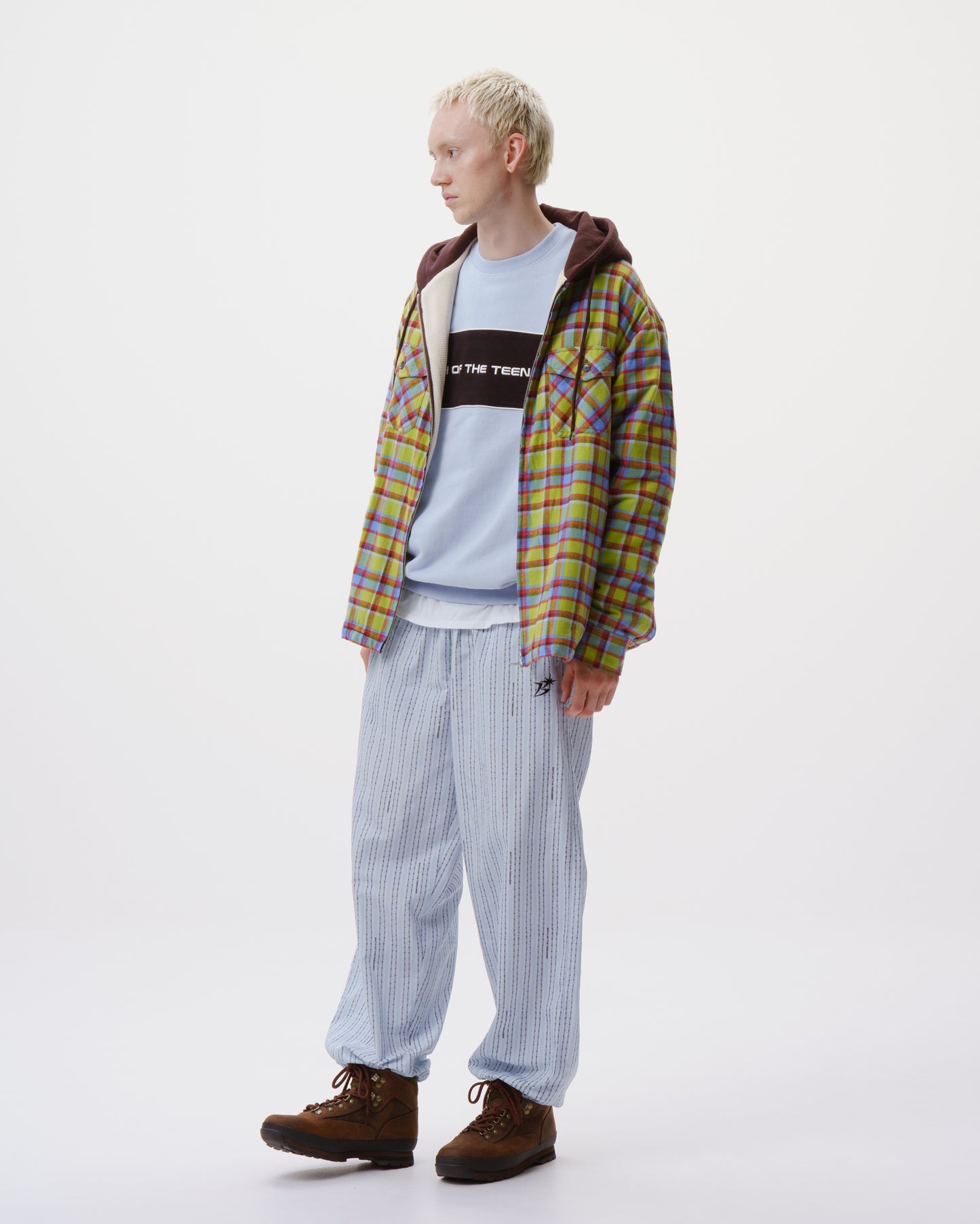 Hooded Flannel Shirt