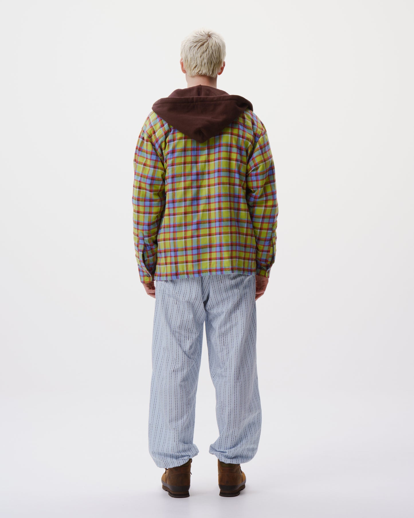 Hooded Flannel Shirt