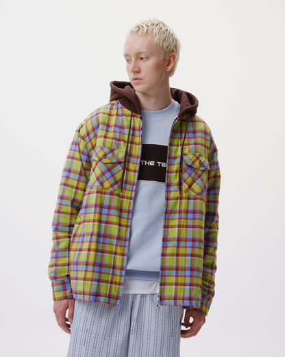 Hooded Flannel Shirt