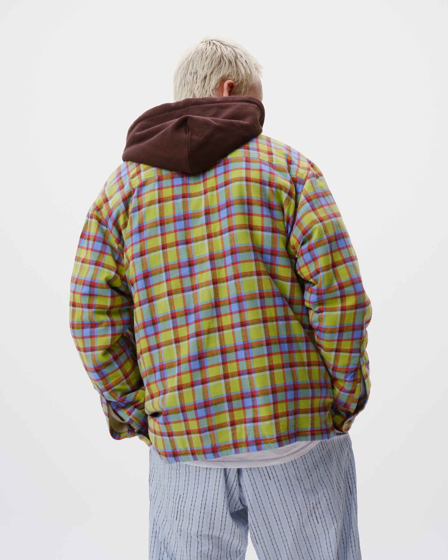 Hooded Flannel Shirt