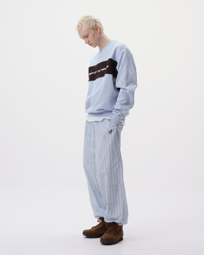 Paneled Crewneck