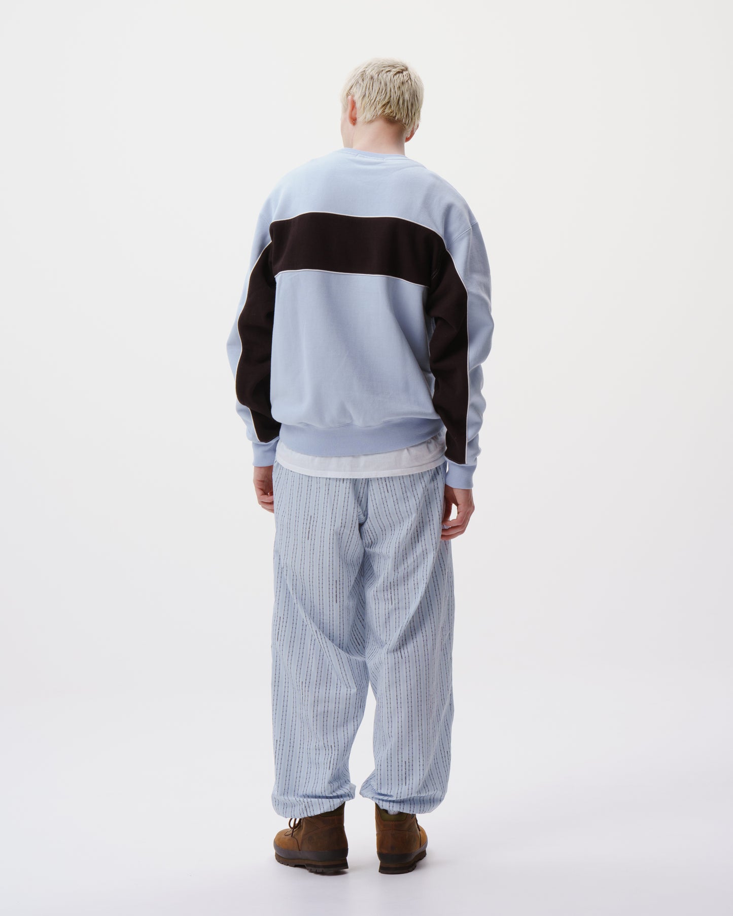 Paneled Crewneck