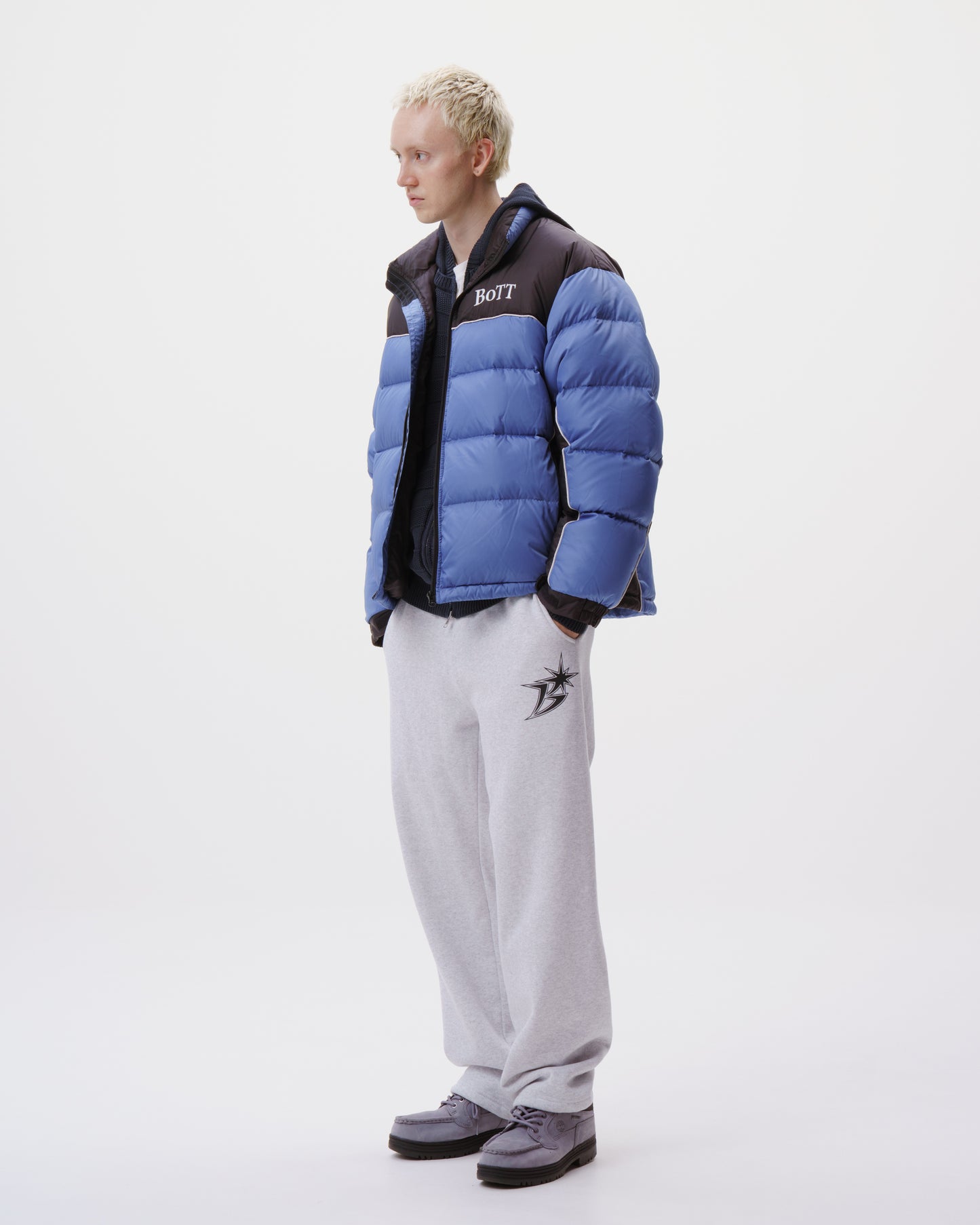 B Logo Down Jacket