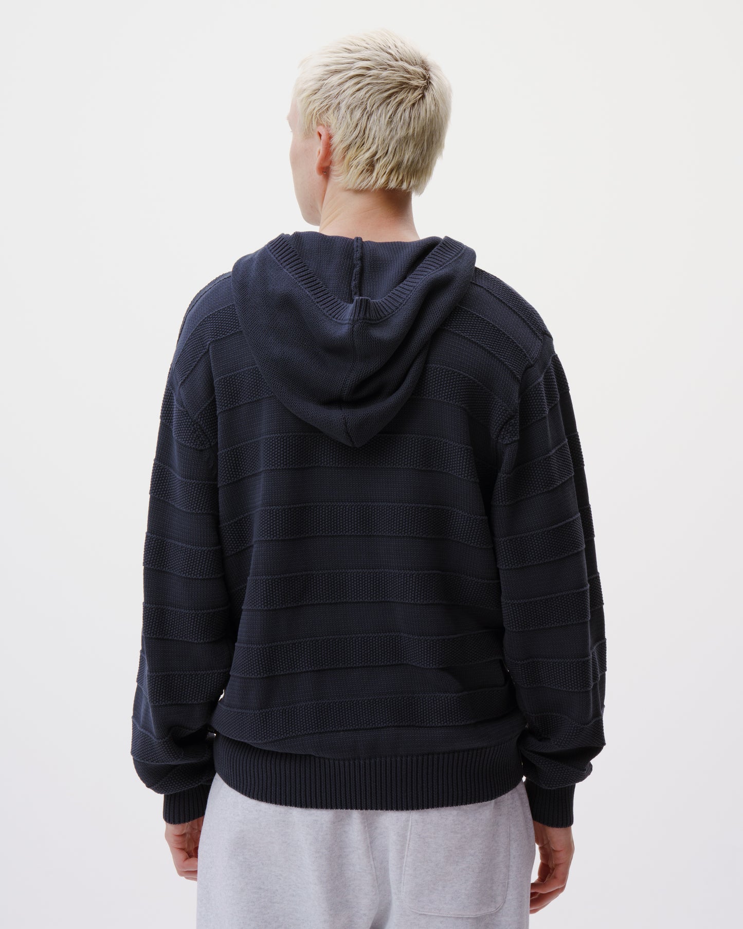 Knit Zip Hoodie