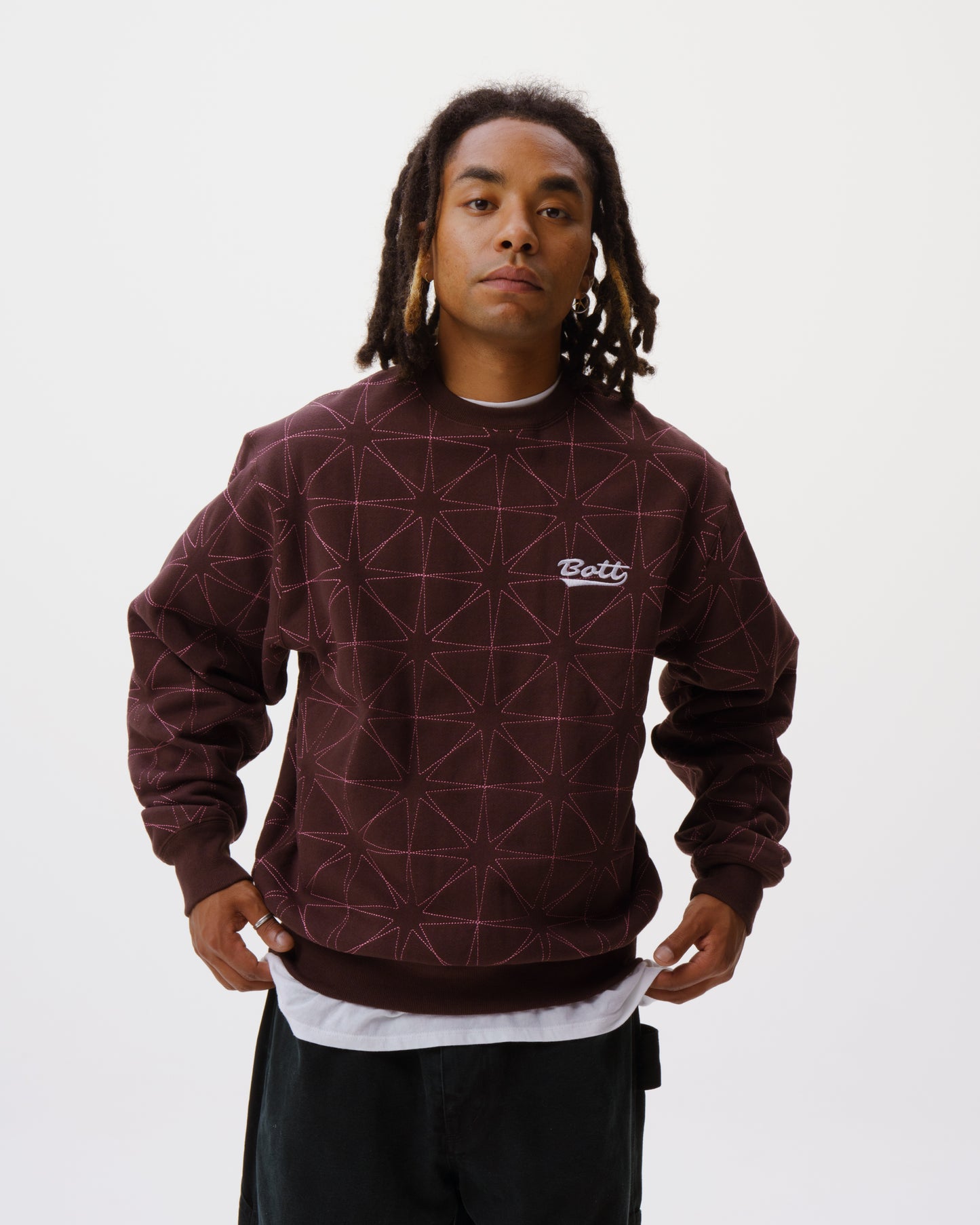 Sparkle Stitched Crewneck