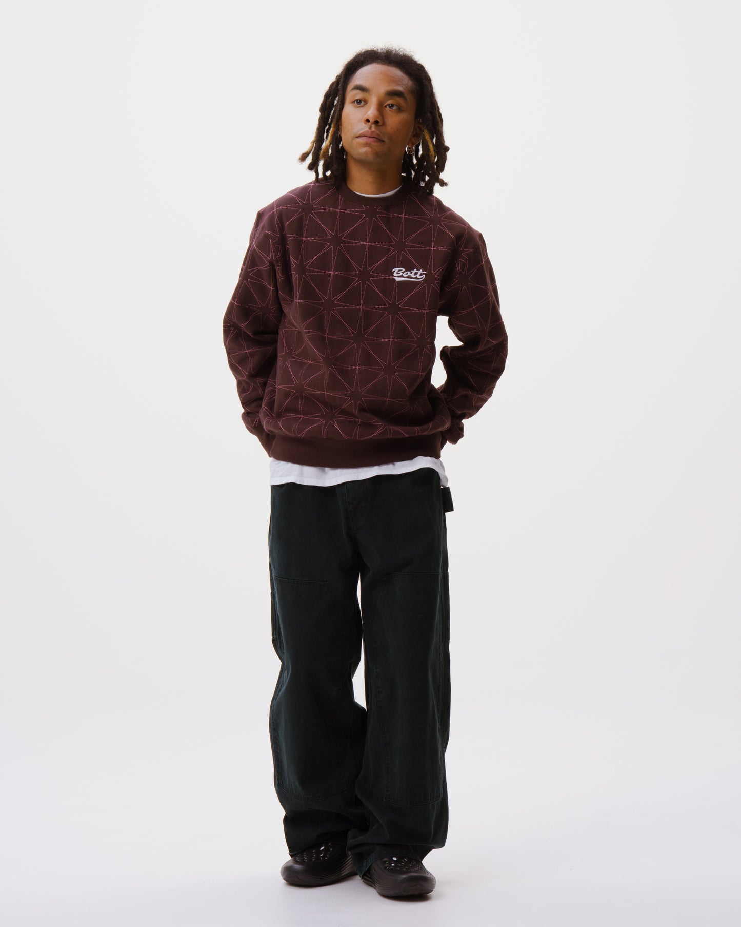 Sparkle Stitched Crewneck